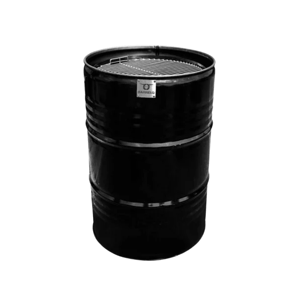 Olievat barbecue 200L   Premium   Incl  deksel, mand en grill